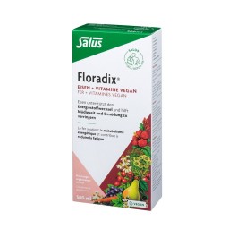 FLORADIX VEGAN Fer + vitamines fl 500 ml