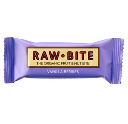 RAW BITE Barre crue baies-vanille 50 g