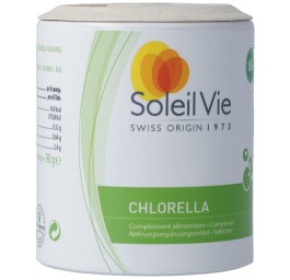 SOLEIL VIE chlorella cpr 500 mg bio 180 pce