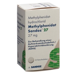 METHYLPHENIDATE Sandoz cpr ret 27 mg bte 30 pce