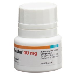 OMEPRAZOL Mepha caps 40 mg bte 14 pce