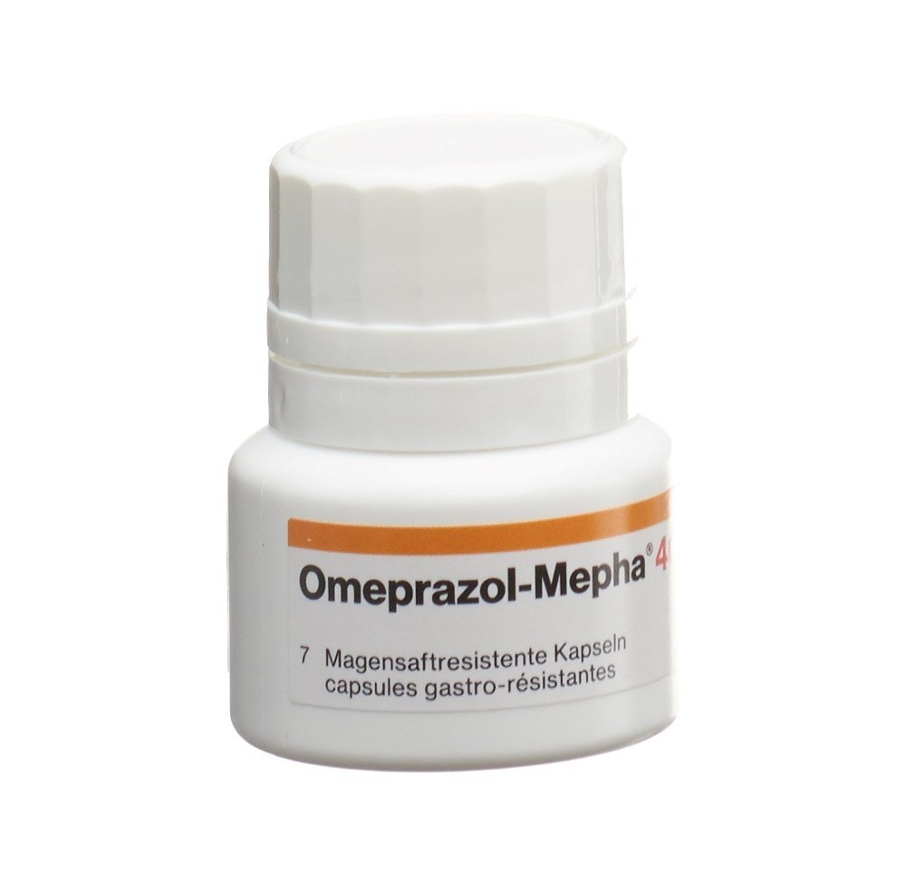 OMEPRAZOL Mepha caps 40 mg bte 56 pce OMEPRAZOL Mepha caps 40 mg bte 56 pce