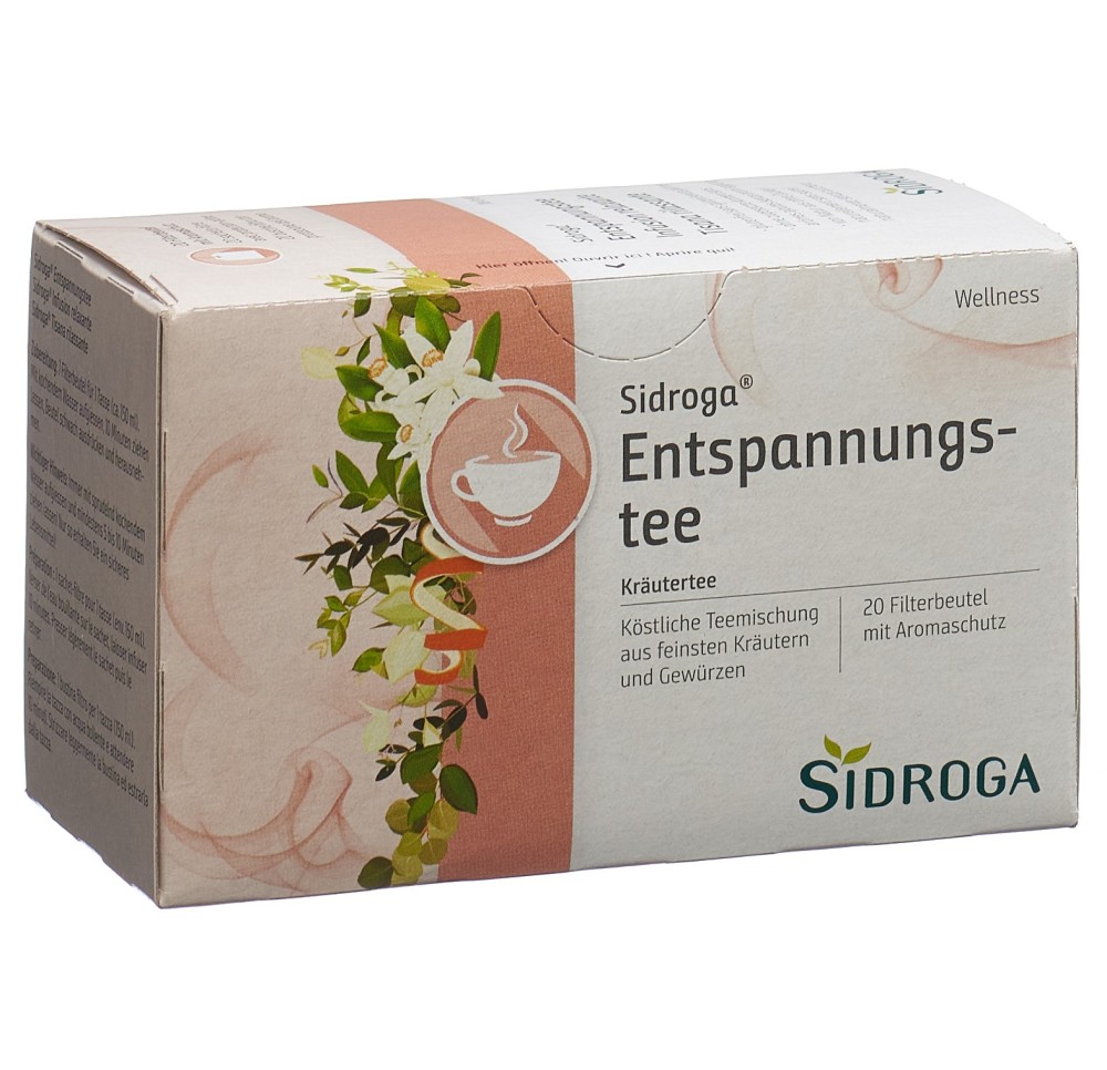 SIDROGA infusion relaxante 20 sach 1.75 g SIDROGA infusion relaxante 20 sach 1.75 g