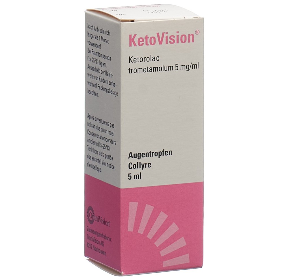 KETOVISION gtt opht fl 5 ml KETOVISION gtt opht fl 5 ml