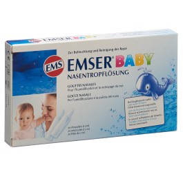 EMSER baby gouttes nasales 20 amp 2 ml