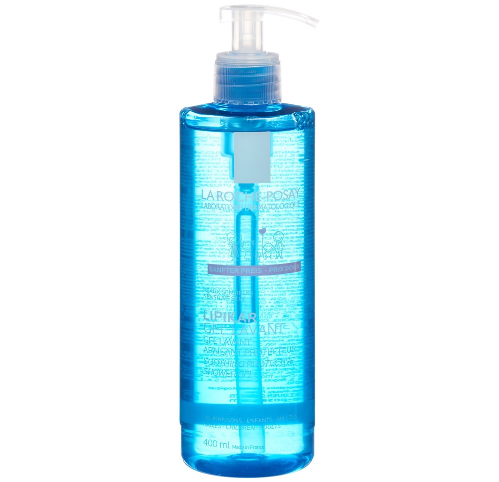 ROCHE POSAY Lipikar gel lavant fl 400 ml ROCHE POSAY Lipikar gel lavant fl 400 ml