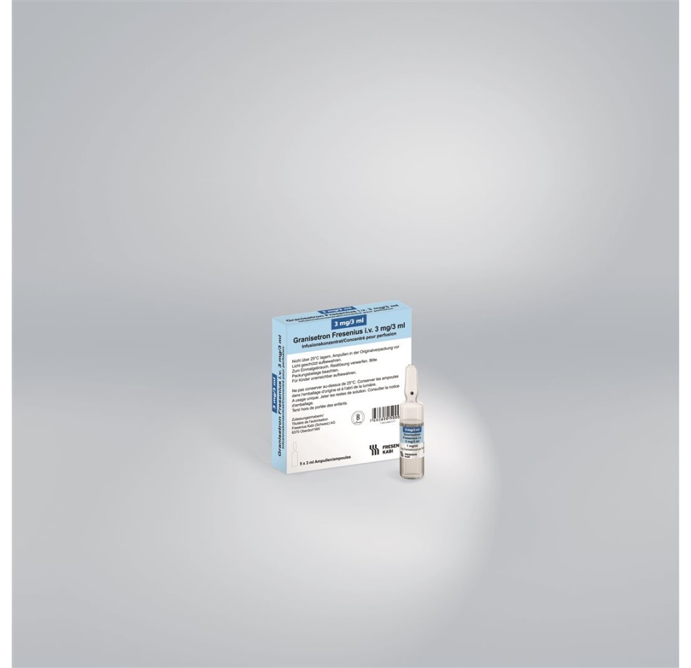 GRANISETRON Fresenius conc perf 3 mg/3ml 5 x 3 ml