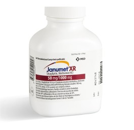 JANUMET XR cpr pell ret 50/1000 mg fl 56 pce