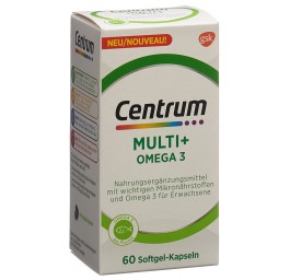 CENTRUM MULTI PLUS OMEGA3 bte 60 pce