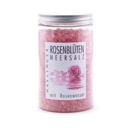 HASLINGER pétales roses sel de mer bte 450 g