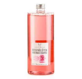 HASLINGER pétales roses shamp&douche ref 1000 ml