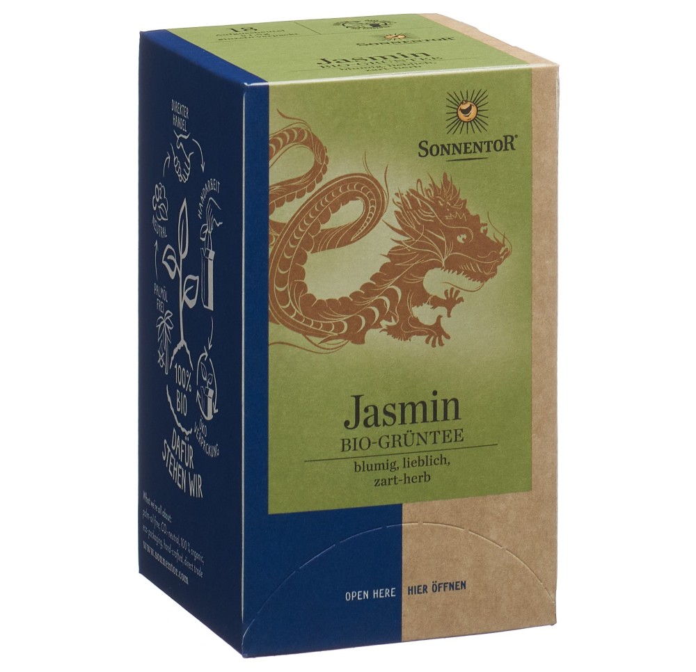 SONNENTOR Grüntee Jasmin BIO sach 18 pce SONNENTOR Grüntee Jasmin BIO sach 18 pce