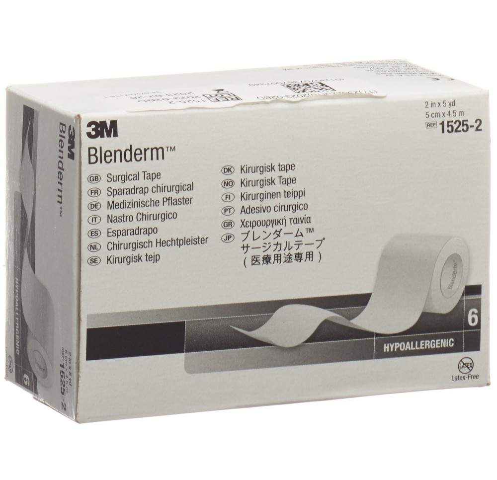 3M Blenderm sparadrap 50mmx4.57m occlusif 6 pce