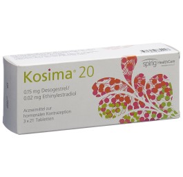 KOSIMA 20 cpr 3 x 21 pce