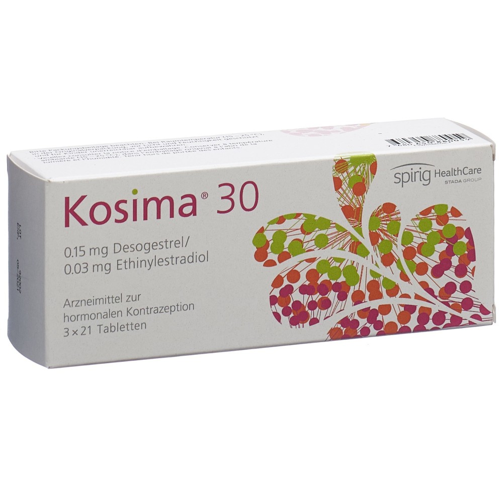 KOSIMA 30 cpr 3 x 21 pce KOSIMA 30 cpr 3 x 21 pce