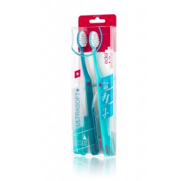 EDEL+WHITE Flosserbrush brosse dents ult duo 2 pce