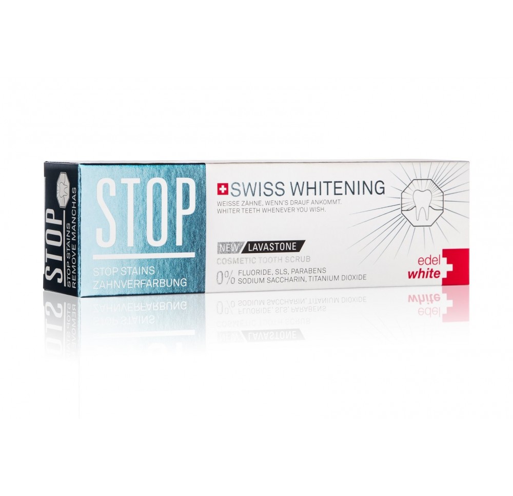 EDEL+WHITE STOP Stains Swiss whit gel a lave 75 ml