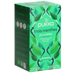 PUKKA Trois Menthes thé bio sach 20 pce