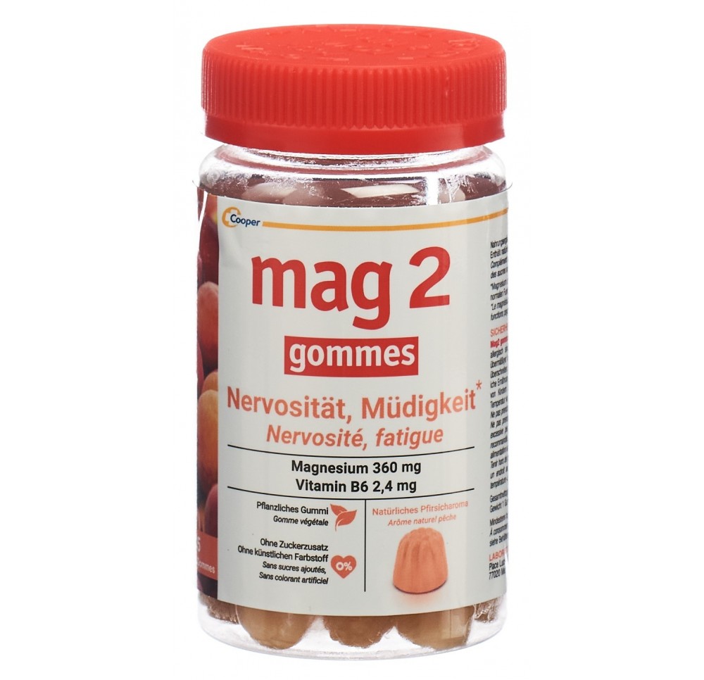 MAG 2 gommes pêche bte 45 pce