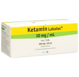 KETAMIN Labatec 200 mg/20ml 10 flac 20 ml