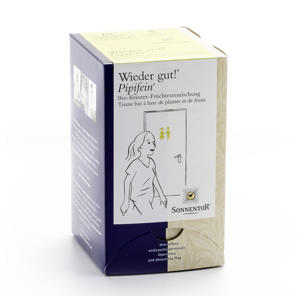 SONNENTOR Wieder gut! Pipifein Tee BIO sach 18 pce