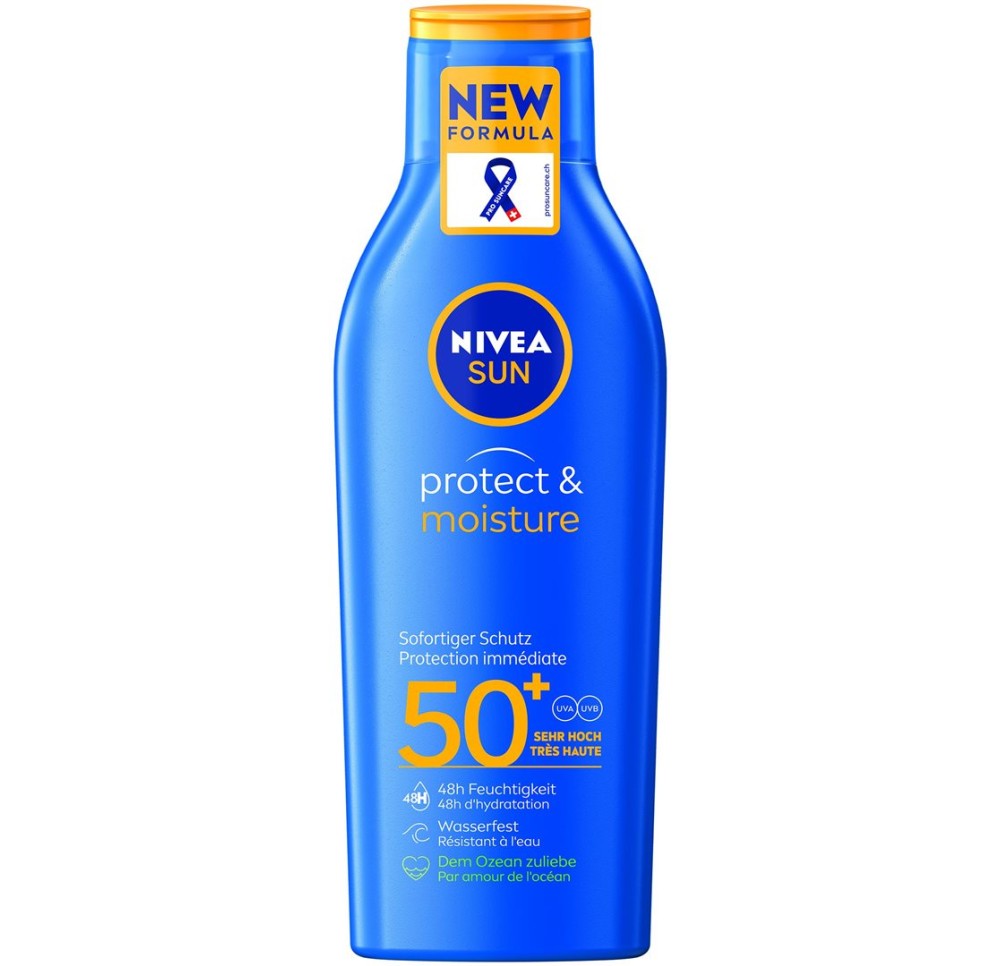 NIVEA SUN p&m lait soin FPS50+ 200 ml