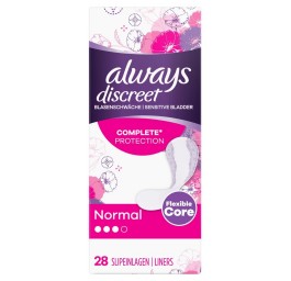 ALWAYS Discreet incontinence prot-sl Normal 28 pce