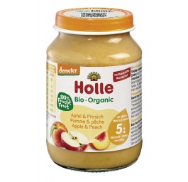 HOLLE pomme & pêche 190 g