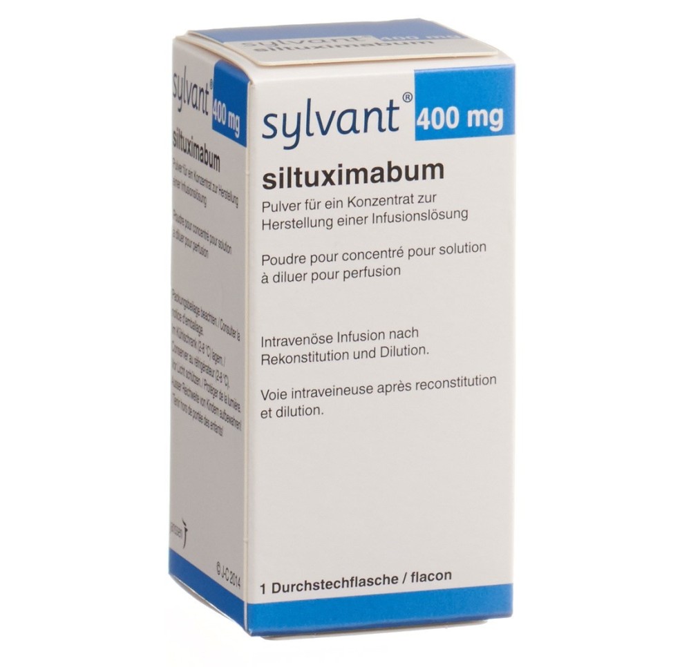 SYLVANT subst sèche 400 mg flac SYLVANT subst sèche 400 mg flac