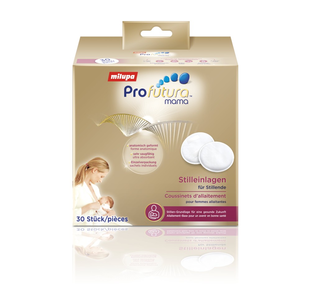 MILUPA Profutura mama coussinets d'allait 30 pce MILUPA Profutura mama coussinets d'allait 30 pce