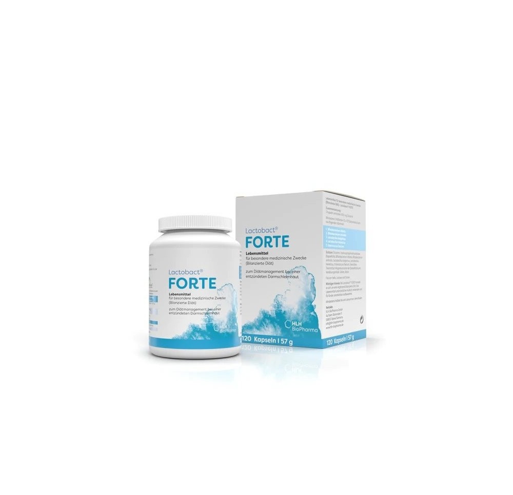 LACTOBACT FORTE caps bte 120 pce