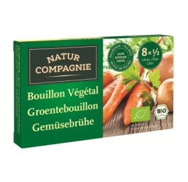NATUR COMPAGNIE bouillon végétal bio 8 cubes 84 g