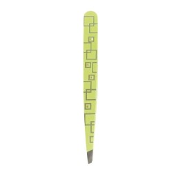 HAUSMANN pince à épiler biseaut Swarovski vert