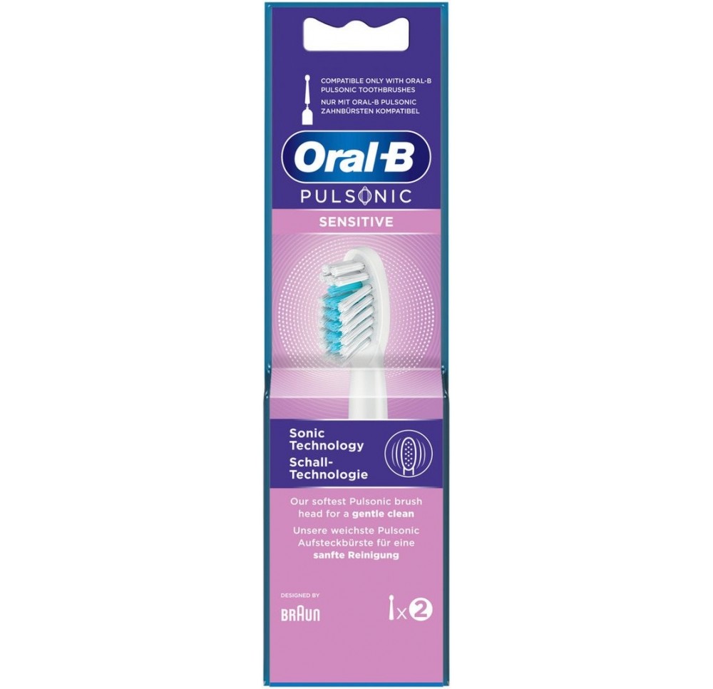 ORAL-B brossette Pulsonic Sensitve 2 pce