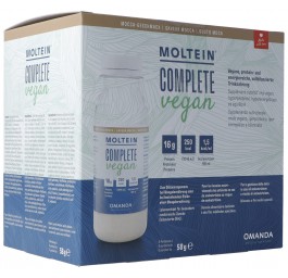 MOLTEIN Complete végan mocca 6 fl 58 g