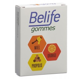 BELIFE gommes Propolis miel-orange bte 45 g