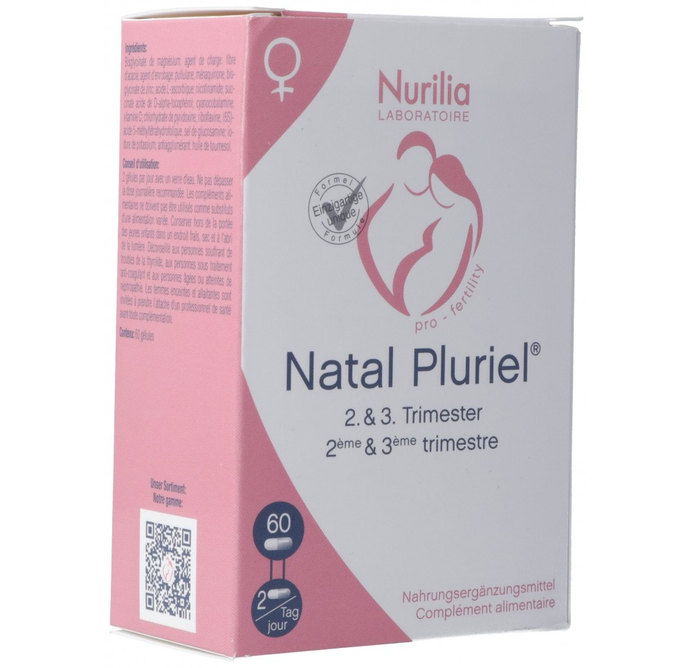 NURILIA Natal Pluriel caps blist 60 pce