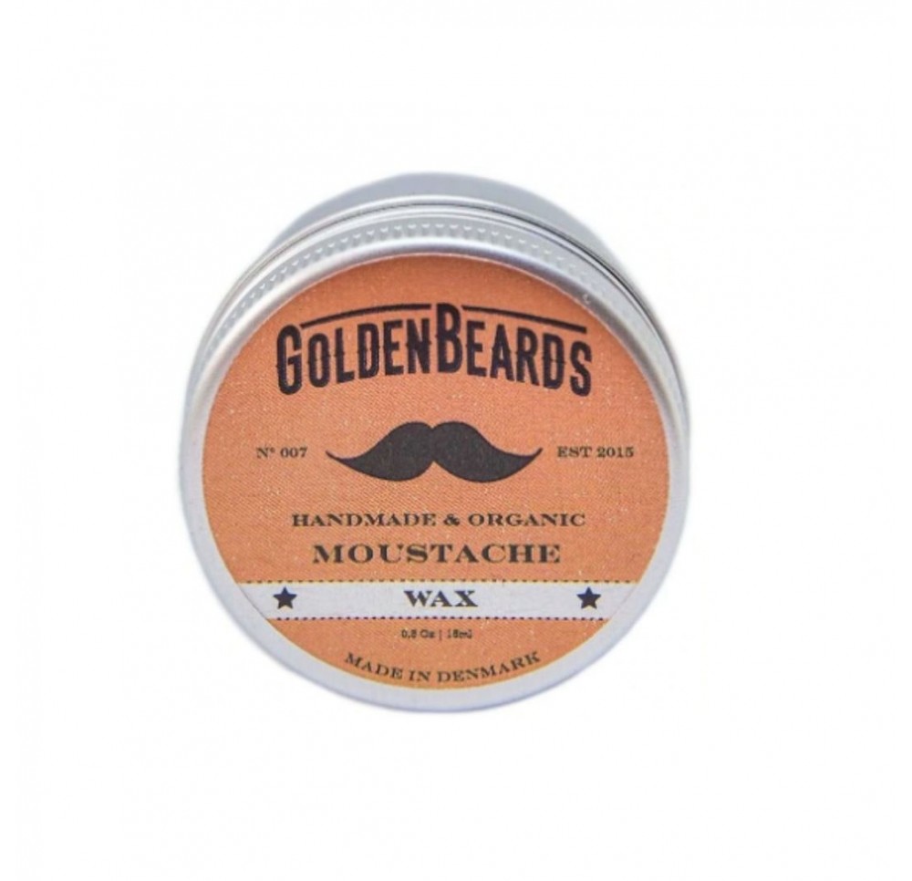 GOLDEN BEARDS Cire à moustache pot 15 ml