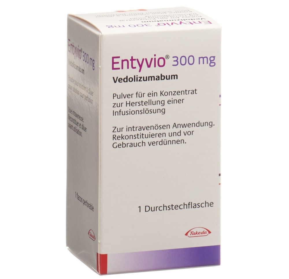 ENTYVIO subst sèche 300 mg flac ENTYVIO subst sèche 300 mg flac