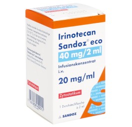 IRINOTECAN Sandoz eco 40 mg/2ml flac 2 ml
