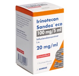IRINOTECAN Sandoz eco 100 mg/5ml flac 5 ml