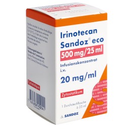 IRINOTECAN Sandoz eco 500 mg/25ml flac 25 ml