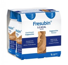 FRESUBIN 3.2 kcal DRINK cappucc (nouv) 4 x 125 ml