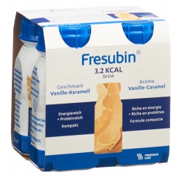 FRESUBIN 3.2 kcal DRINK vani-caramel 4 x 125 ml