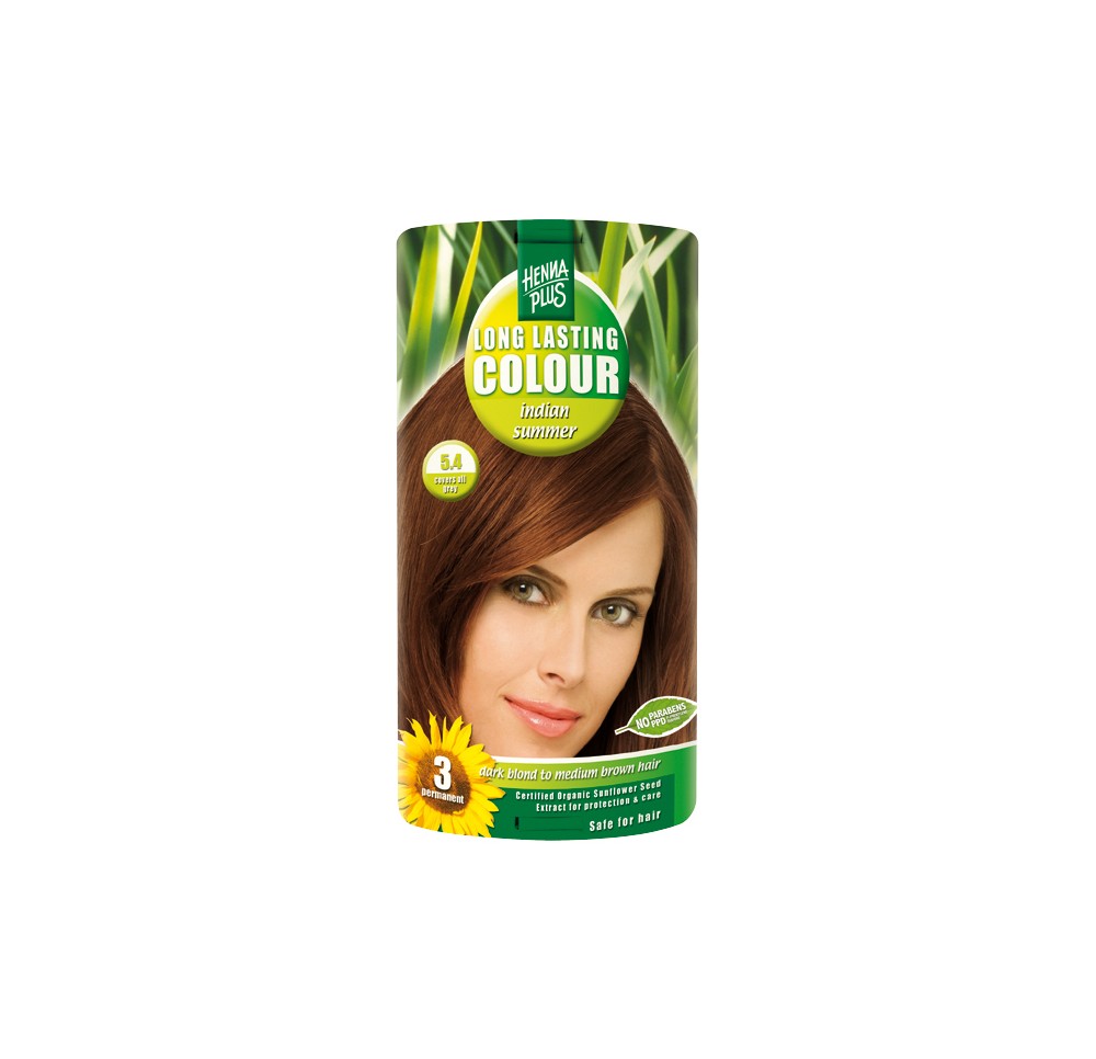 HENNA PLUS Long Last Colour été indien 5.4