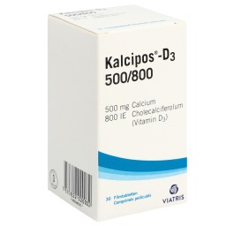 KALCIPOS-D3 cpr pell 500/800 bte 30 pce