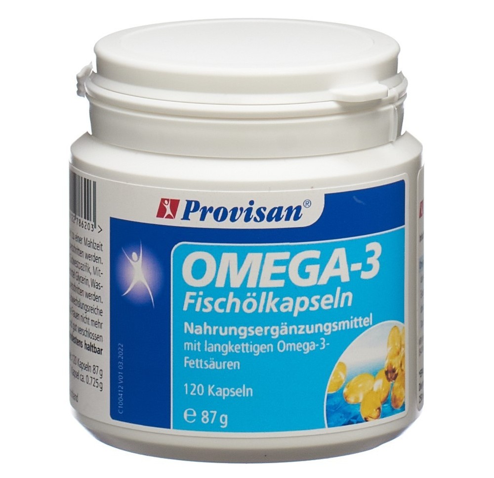 PROVISAN huile poisson omega 3 caps bte 120 pce