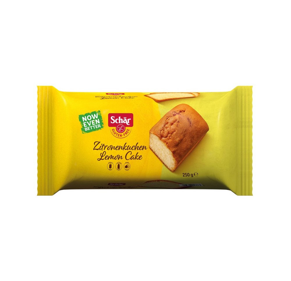 SCHÄR cake au citron sans gluten 250 g SCHÄR cake au citron sans gluten 250 g