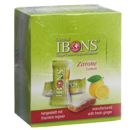 IBONS bonbon gingembre display citron 12x60g