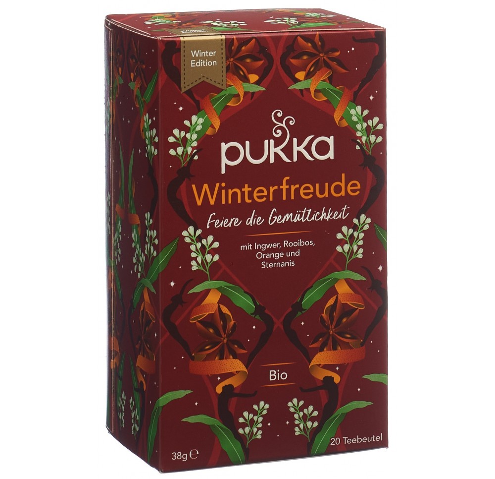 PUKKA Thé Joie d'hiver bio sach 20 pce